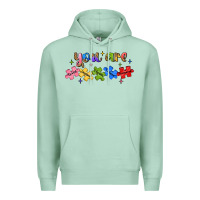 Seafoam you are loved autism Premium Hoodie - JahusDesignShop