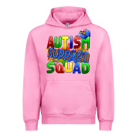 Fuchsia Pink autısm support squad Urban Hoodie - AdoDesignShop