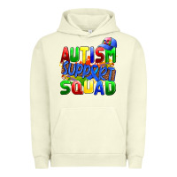 Pigment Pistachio autısm support squad Urban Hoodie - AdoDesignShop