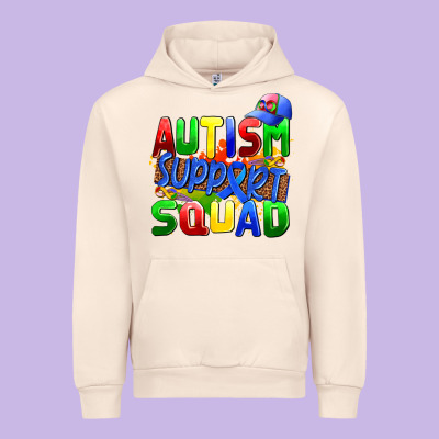 Autısm Support Squad Urban Hoodie Designed By Adodesignshop