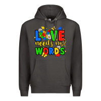 Smoke love needs no words Premium Hoodie - JahusDesignShop