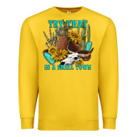 Lemon try that in a small town Premium Sweatshirt - texasbilliewilder