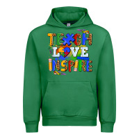 Emerald teach love inspire Urban Hoodie - AdoDesignShop