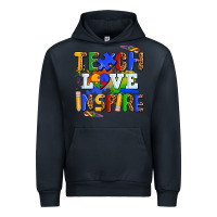 Navy teach love inspire Urban Hoodie - AdoDesignShop