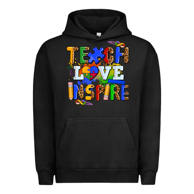 Teach Love Inspire Urban Hoodie by AdoDesignShop | Teevron