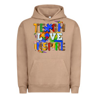 Pigment Burro teach love inspire Urban Hoodie - AdoDesignShop