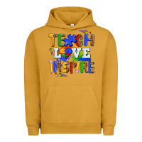 Pigment Peanut Butter teach love inspire Urban Hoodie - AdoDesignShop