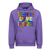 Tulip teach love inspire Urban Hoodie - AdoDesignShop
