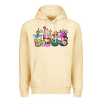 Pina Colada hippie coffee cups Premium Hoodie - AdoDesignShop
