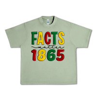 Oil Green facts matter 1865 Urban Heavy Tee - Artiststas