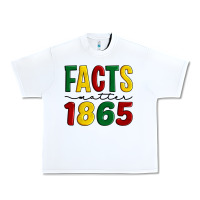 White facts matter 1865 Urban Heavy Tee - Artiststas
