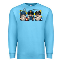 Ocean Blue police gnomes Premium Sweatshirt - Zillion Design Studio