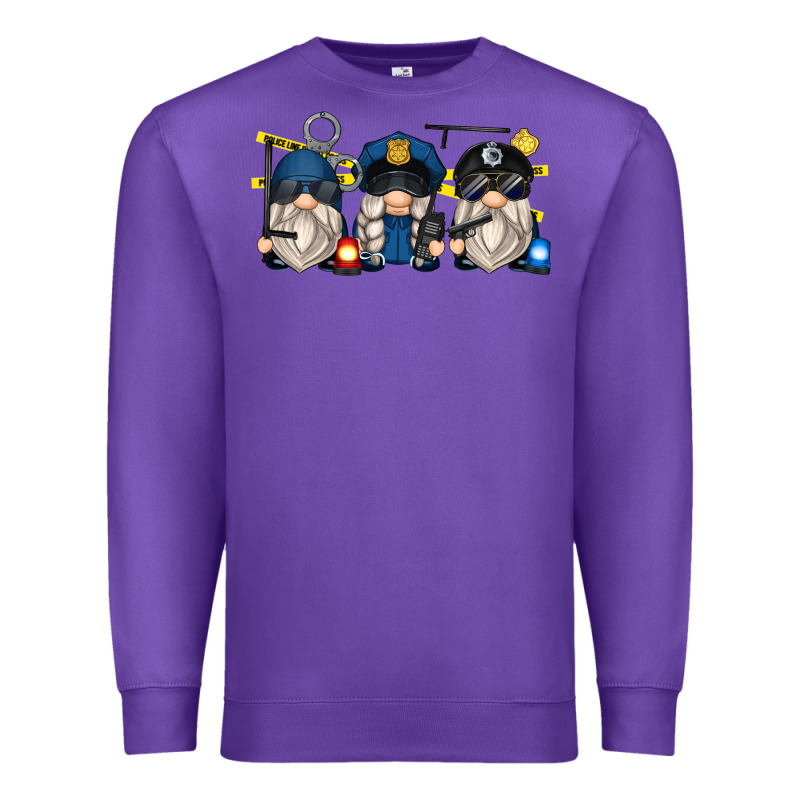 Police Gnomes Premium Sweatshirt by Zillion Design Studio | Teevron