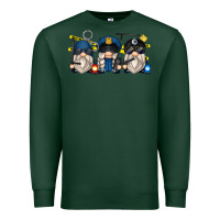 Sports Green police gnomes Premium Sweatshirt - Zillion Design Studio