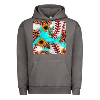 Pigment Tornado baseball leopard turquoise cactus sunflower seamless pattern Urban Hoodie - JahusDesignShop