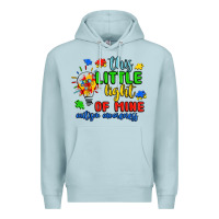 Blue Mist this little light of mine autism awareness Premium Hoodie - JahusDesignShop