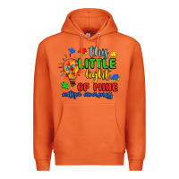 Carrot this little light of mine autism awareness Premium Hoodie - JahusDesignShop