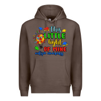 Coffee this little light of mine autism awareness Premium Hoodie - JahusDesignShop