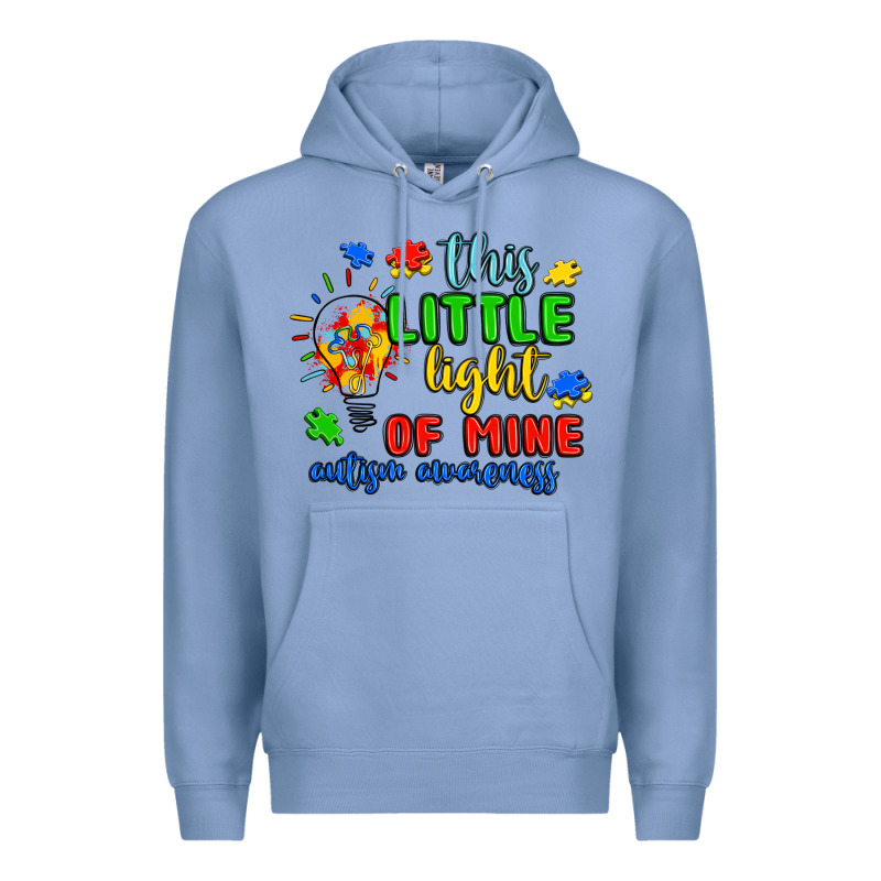 This Little Light Of Mine Autism Awareness Premium Hoodie by JahusDesignShop | Teevron