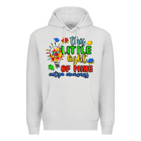 Dove Grey this little light of mine autism awareness Premium Hoodie - JahusDesignShop