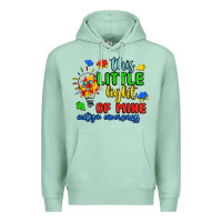 Seafoam this little light of mine autism awareness Premium Hoodie - JahusDesignShop