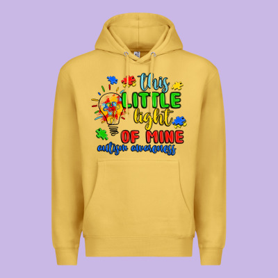 This Little Light Of Mine Autism Awareness Premium Hoodie Designed By Jahusdesignshop