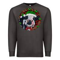 Smoke Baby Cow Christmas Premium Sweatshirt - RanaPortraitStore