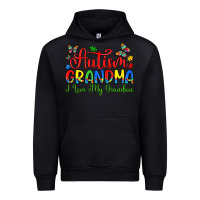 Black autism grandma i love my grandson Urban Hoodie - Artiststas