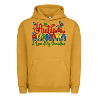 Pigment Peanut Butter autism grandma i love my grandson Urban Hoodie - Artiststas