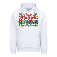 White autism grandma i love my grandson Urban Hoodie - Artiststas