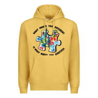 Antique Gold what makes you different is what makes you beautif Premium Hoodie - JahusDesignShop