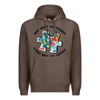 Coffee what makes you different is what makes you beautif Premium Hoodie - JahusDesignShop