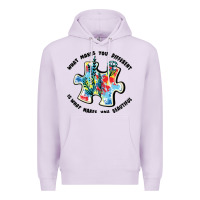 Lilac what makes you different is what makes you beautif Premium Hoodie - JahusDesignShop