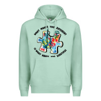 Seafoam what makes you different is what makes you beautif Premium Hoodie - JahusDesignShop