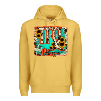 Antique Gold virgo turquoise cowhide Premium Hoodie - RanaPortraitStore