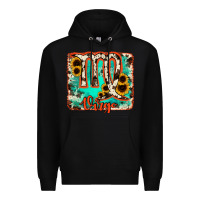 Black virgo turquoise cowhide Premium Hoodie - RanaPortraitStore