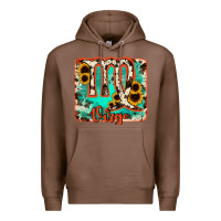 Chestnut virgo turquoise cowhide Premium Hoodie - RanaPortraitStore