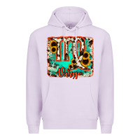 Lilac virgo turquoise cowhide Premium Hoodie - RanaPortraitStore