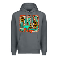 Rock virgo turquoise cowhide Premium Hoodie - RanaPortraitStore