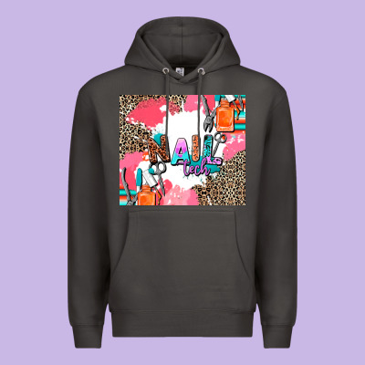 Nail Tech Premium Hoodie Designed By Adodesignshop