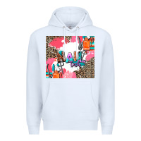 White nail tech Premium Hoodie - AdoDesignShop