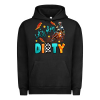 Pigment Black let's play dirty Urban Hoodie - Artiststas