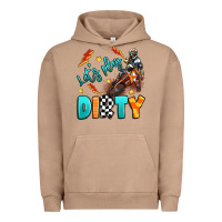 Pigment Burro let's play dirty Urban Hoodie - Artiststas