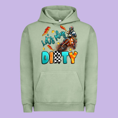 Let's Play Dirty Urban Hoodie Designed By Artiststas