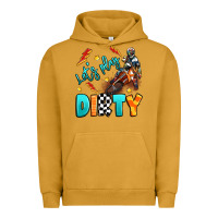 Pigment Peanut Butter let's play dirty Urban Hoodie - Artiststas