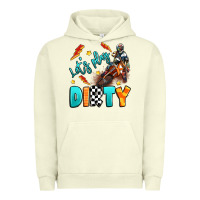 Pigment Pistachio let's play dirty Urban Hoodie - Artiststas