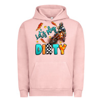 Pigment Salmon let's play dirty Urban Hoodie - Artiststas