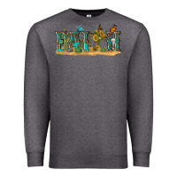 Charcoal Heather western faith Premium Sweatshirt - texasbilliewilder