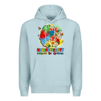 Blue Mist neurodiversity celebrate the spectrum Premium Hoodie - JahusDesignShop