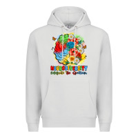 Dove Grey neurodiversity celebrate the spectrum Premium Hoodie - JahusDesignShop